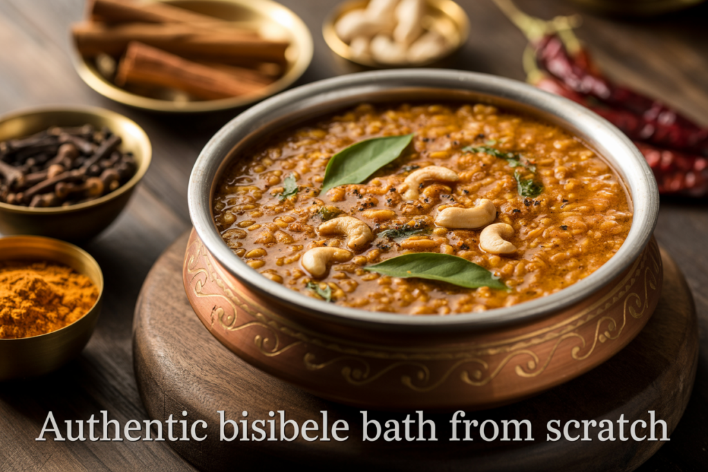 How to Make Authentic Bisibele Bath From Scratch