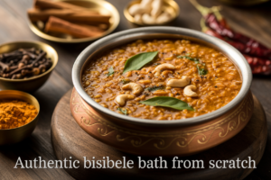 How to Make Authentic Bisibele Bath From Scratch