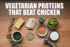 VEGETARIAN PROTEINS THAT BEAT CHICKEN