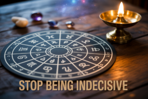 How to Stop Being Indecisive: Vedic Astrology's Answer.